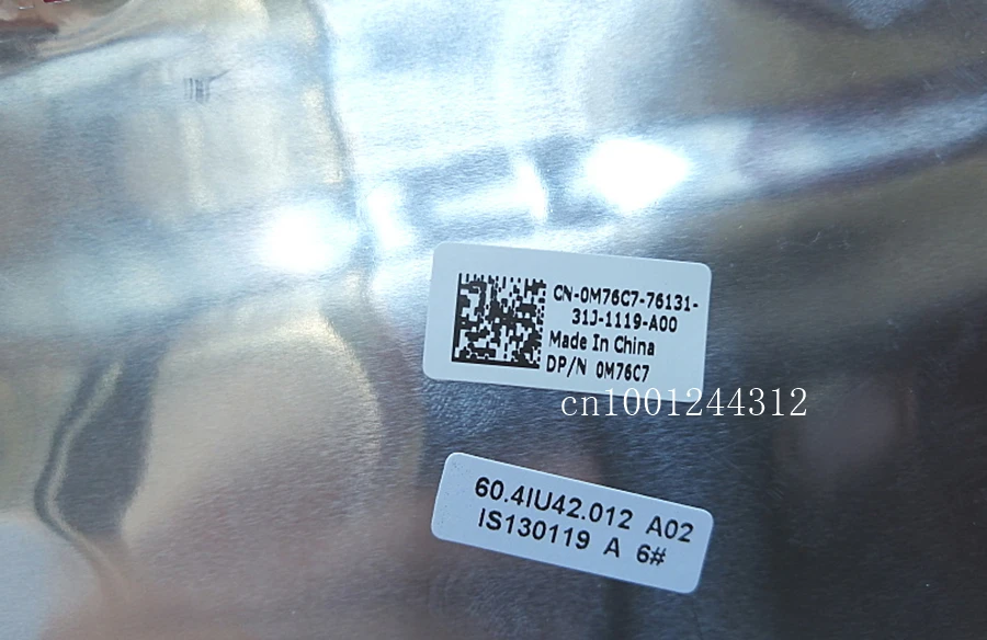 

New Original For DELL Laptop 14 N4050 M4040 LCD Rear Top Lid Back Cover 0M76C7
