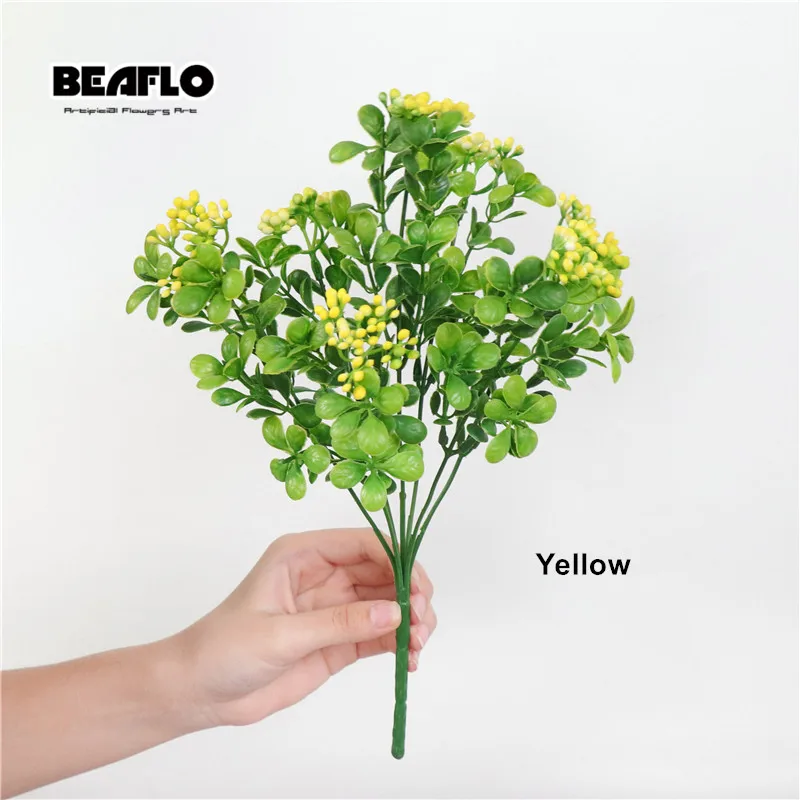 Искусственные украшения из 8 видов стилей эвкалипта с зелеными листьями розы