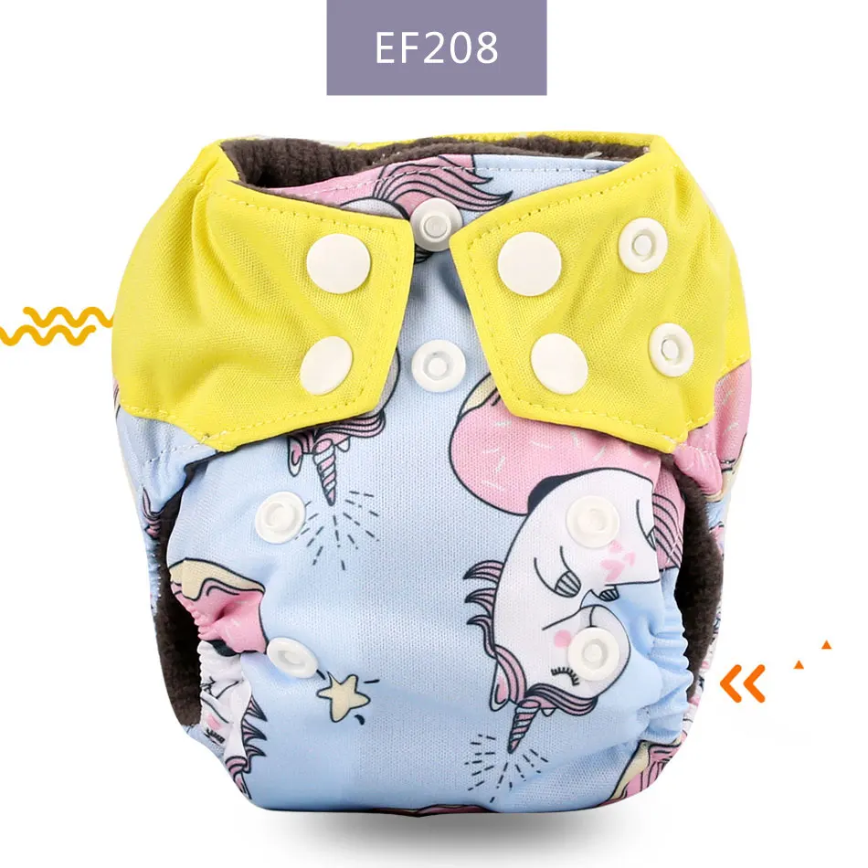 EF208-newborn diaper Elinfant пеленки для новорожденных, моющиеся, экологиэкологичные, ткань - Color: EF208-newborn diaper