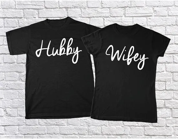 Муженек и Wifey Футболки парные футболки муж жена Комплект футболок для детей