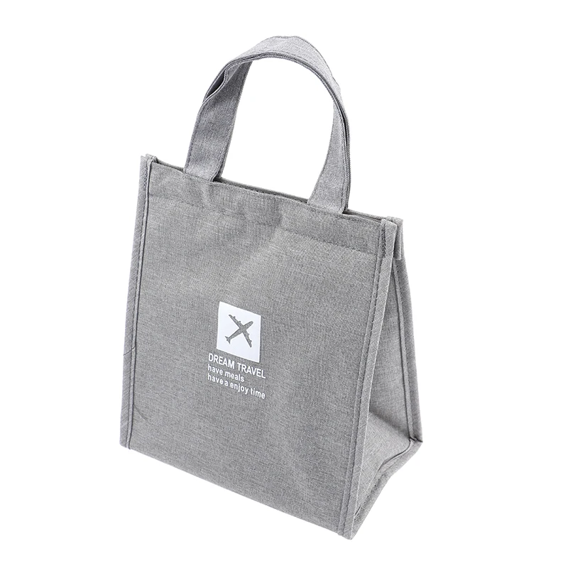 

Women's Thermal Lunch Box Bag Portable Kids School Fresh Food Men's Cooler Bento Pouch Office Picnic Purse Accessories