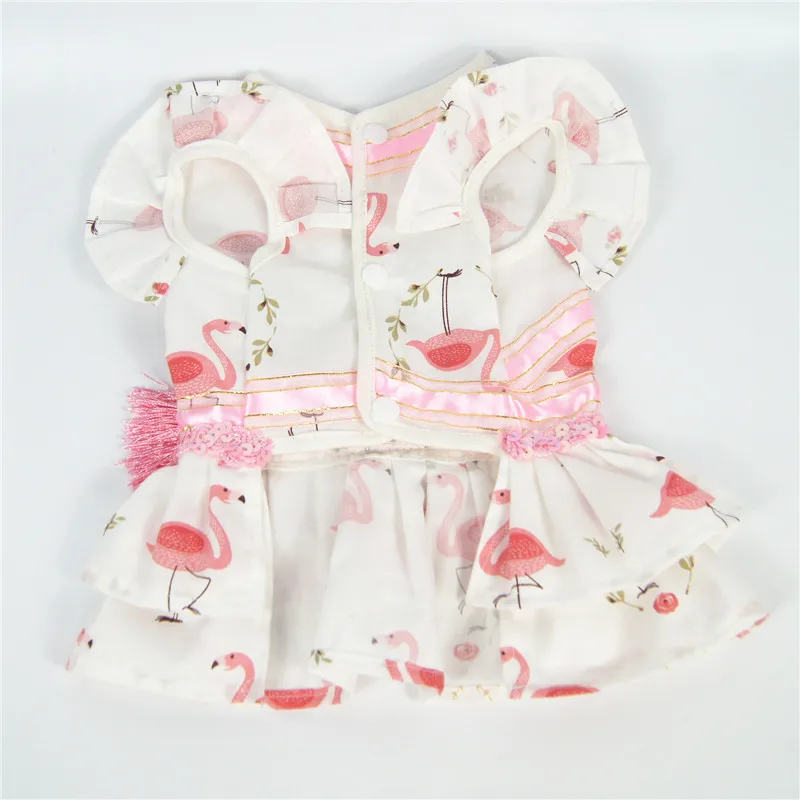 Одежда для собак летнее платье юбка с кошкой костюм принцессы одежда пуделя Bichon