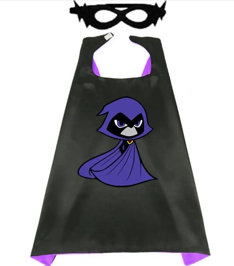 1 комплект фигурка Титан Робин Зверь Мальчик звездного Ворон Косплэй плащ