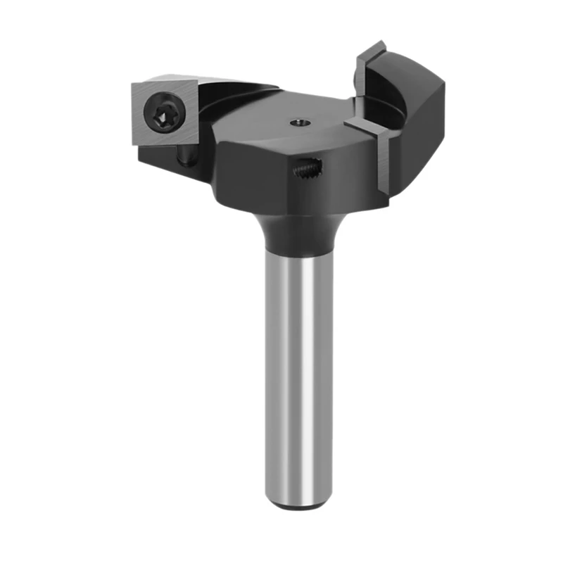 

3 Flutes Shank Planing Bits Face End Milling Cutter Insert-Style Spoil Board CNC Surfacing Router Bits