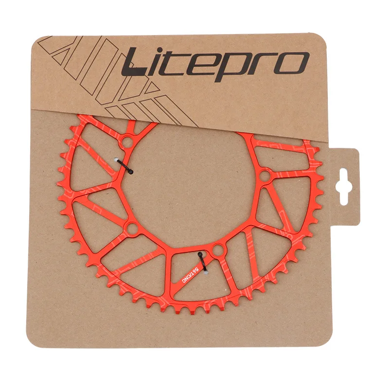 Велосипедная звезда Litepro 130BCD Ультралегкая из сплава CNC 46T 48T 50T 52T 54T 56T 58T цепное