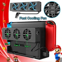 cooling fan cooler for nintendo switch game console dc 5v usb kit fan accessories support command ventilation refrigeration