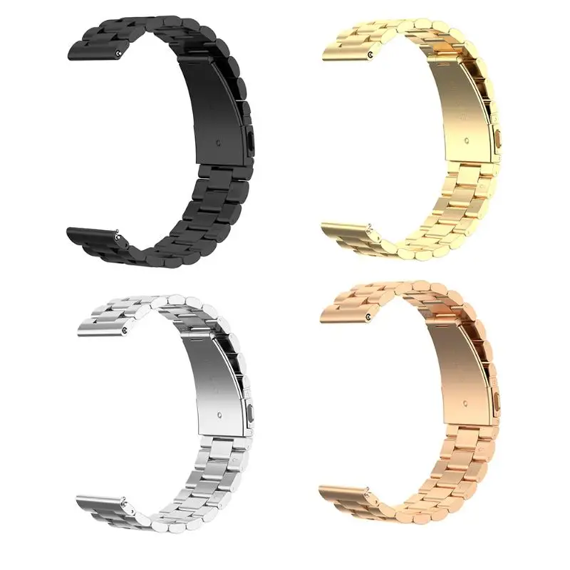Модный регулируемый ремешок для часов из нержавеющей стали сменный наручных