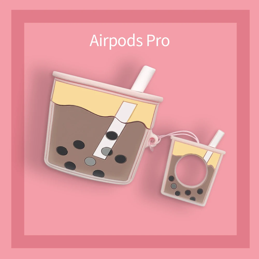 3D милый чехол для наушников для Apple AirPods 1 2 3 Pro, силиконовый чехол Airpods3, защитный чехол, аксессуары
