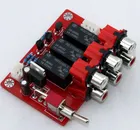 Коммутационная плата YWJJX с тремя входами и аудио входом Стабильная и прочная коммутационная плата 66*46 мм 12 В постоянного тока