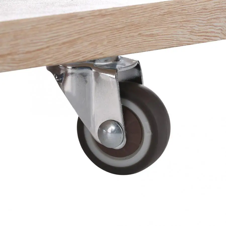 4 шт./компл. 1 5-дюймовые ролики хромированные из термоэластопласта для тележки |