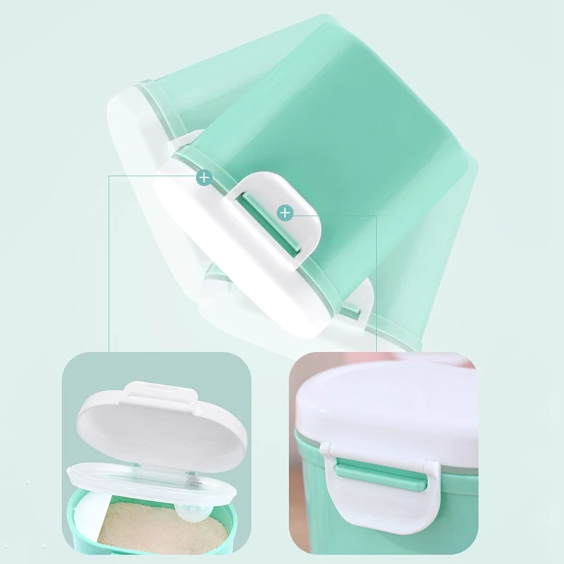 

Infants Portable Baby Food Container Storage Food Formula Milk Storage Milk Powder Box Formula Dispenser Feeding Box For Kids