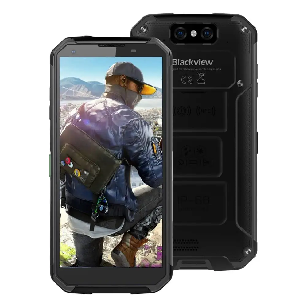 Blackview BV9500 Plus Helio P70 восьмиядерный смартфон 10000 мАч IP68 Водонепроницаемый 5,7 дюймов FHD 4 Гб+ 64 ГБ Android 9,0 мобильный телефон