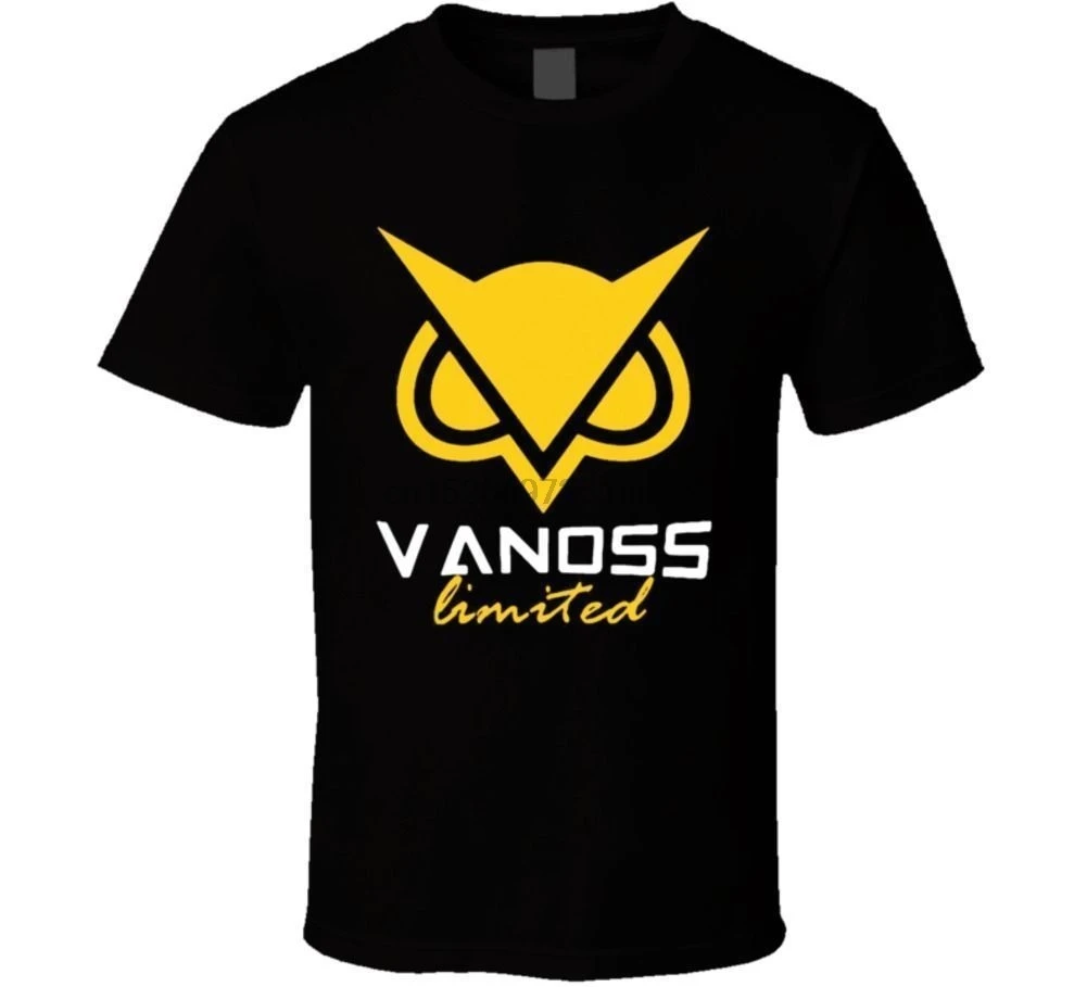 Ограниченная серия-Vanoss-Owl-Hoodini-Logo-Vanoss-Gaming черная футболка с логотипом крутая