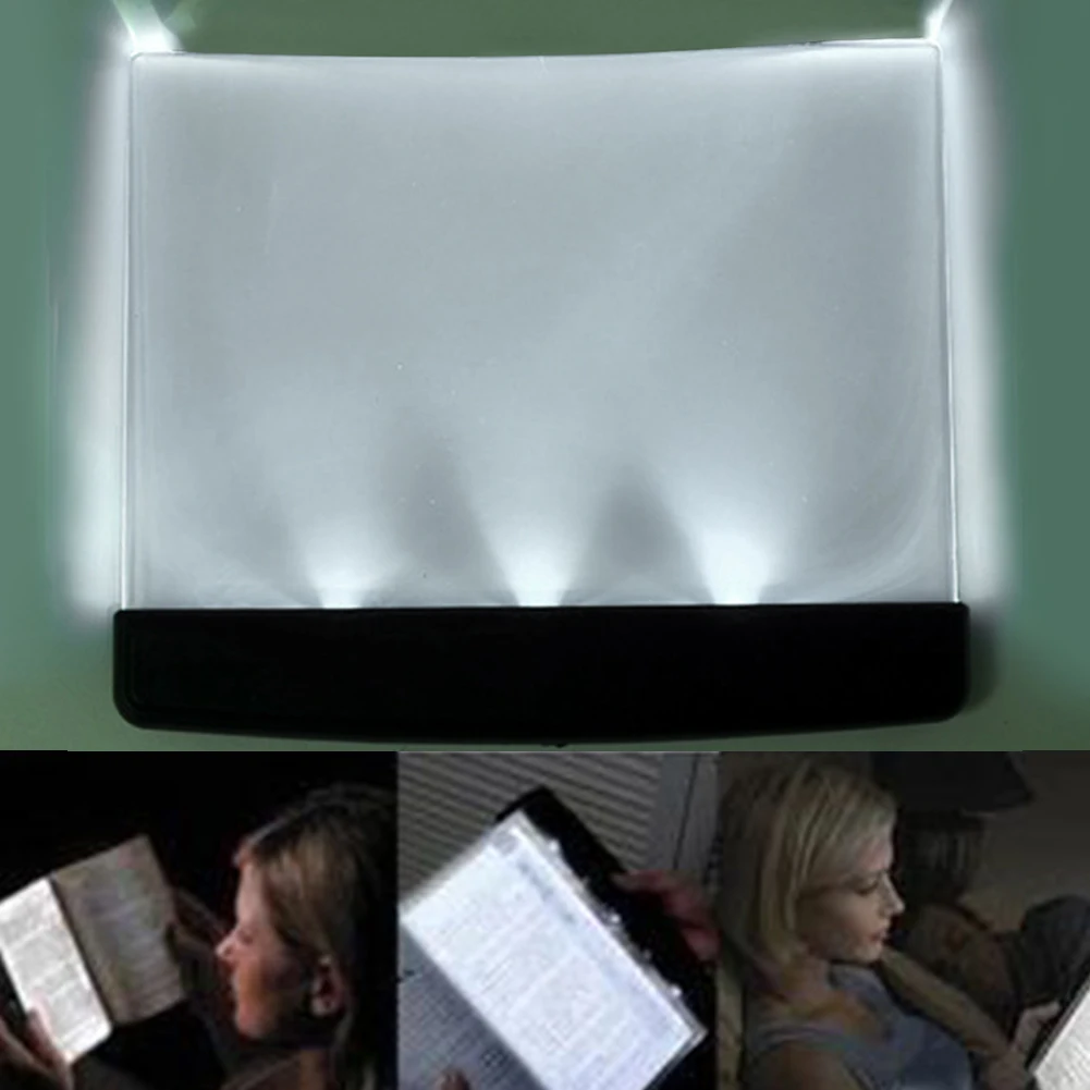 

Reading Lamp Portable Fashion Battery Book Novelty Night Vision Light LED Panel Eye Protection Wireless