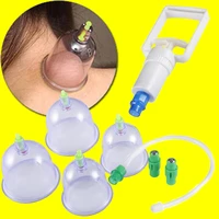 61224pcs massage cans health monitors chinese cupping therapy cans pull vacuum cupping massage cups banks tank set care tool