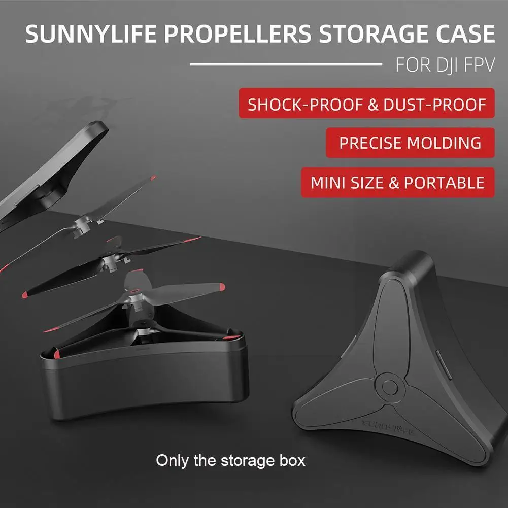 

Carrying Plastic Propeller Storage Box Blade Anti-fall Suitable For DJI FPV 5328S Propeller Storage Box Aircraft Accessories