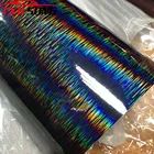 50cmx20 0300 см высокий глянцевый черный матовый Радуга винил металлический автомобиль Обёрточная бумага самоклеящаяся пленка DIY Стайлинг автомобиля на клеящейся основе под заказ наклейка на мотоцикл