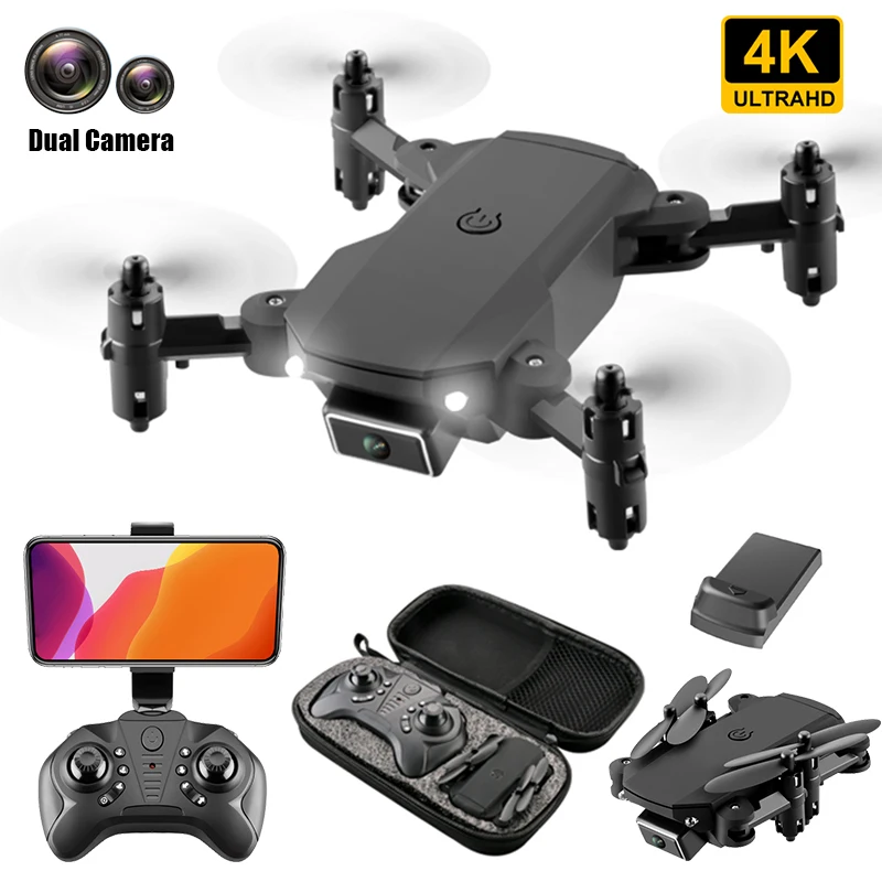 

KK2 Mini Dron Foldable Selfie Dron toys WiFi FPV RC Drone with 4K/1080 HD Camera Altitude Hold Mode Quadcopter Helicopter RTF