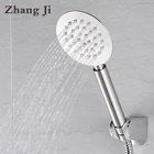 Zhang Ji Высокое качество полностью из нержавеющей стали ультратонкая 10 см большая ручная душевая головка водосберегающая Насадка распылитель дождевая насадка для душа