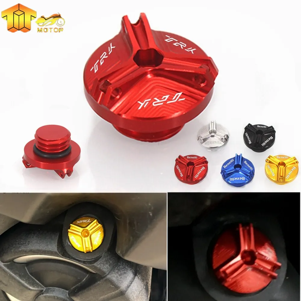 Магнитный масляный наполнитель двигателя мотоцикла высокого качества для Benelli TRK