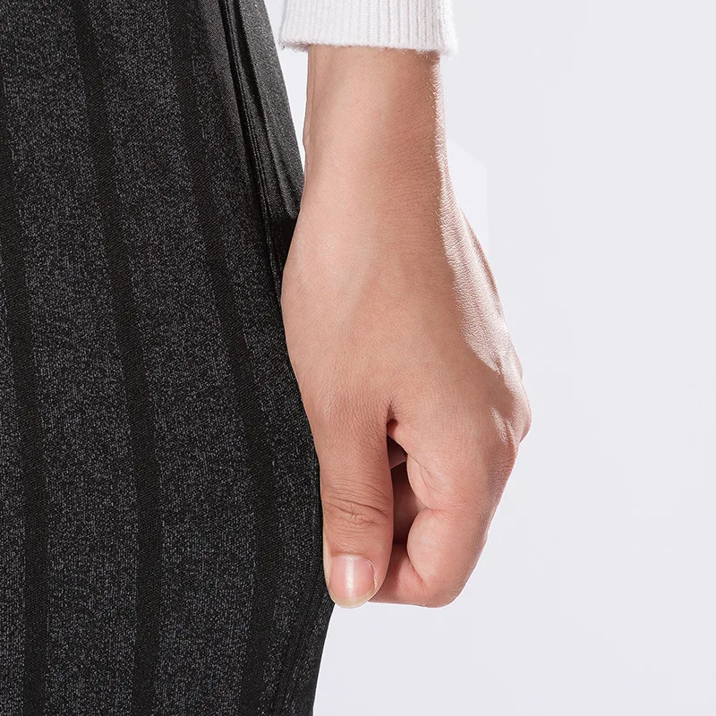 Женские шаровары с высокой талией повседневные Летние черные брюки-карандаш