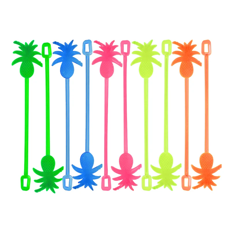 10 шт для ночного клуба красочное прозрачное Пластик и коктейлей кокосовой пальмы