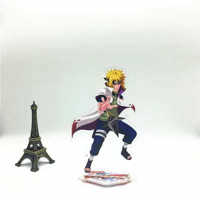 25 Брелок в стиле аниме Наруто Jiraiya Sabakuno Gaara Саске Хатаке Какаши Hoshigaki Kisame милый забавный мультфильм акриловый брелок - Цвет: 25