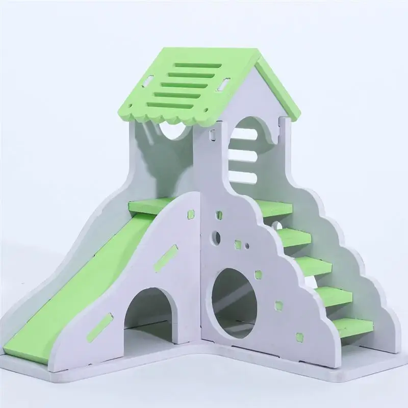 

Hamster Hidden, Double Hamster Home, Non-Toxic, Little Pets, Hamster Accessories, Guinea Pigs, Mice