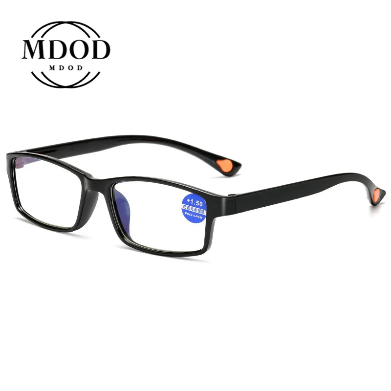 

Men's Ultralight Anti Blue-Ray Reading Glasses TR90 HD Thin Material Frame Hyperopia Reading Glasses +1.0 To +4.0