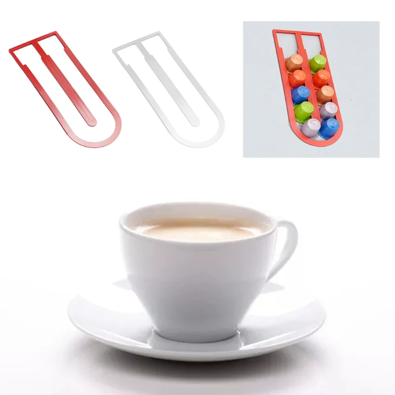

Wall Mount Hanging Vertical Coffee Capsule Display Holder for 12 Pieces Cafe H3CC