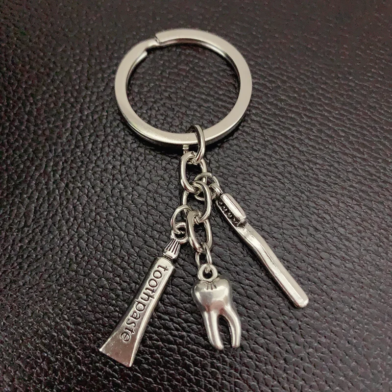 1pes стоматологический брелок зубные украшения сделать любовь что вы любите