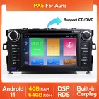 Автомобильный радиоприемник 7 ''Android 11 для Toyota Auris 2006 2007 2008 2009 2010 2011 GPS навигация мультимедийный DVD-плеер WIFI Carpaly Auto