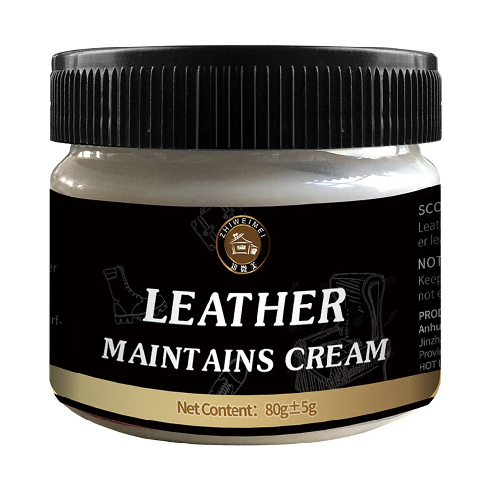 

Transparent Leather Cream Conditioner For Leather Clothes Pants Bags Car Home Seat Polishing Nourishment Care
