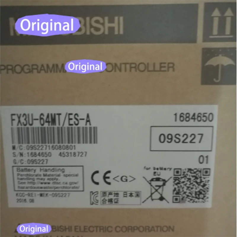 

Новый оригинальный в коробке {Spot warehouse} FX3U-64MT-ES-A