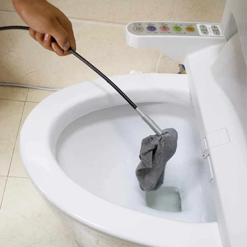 Дренажная змеевидная пружина 160 см дноуглубительный инструмент 1 6 дренажная змея