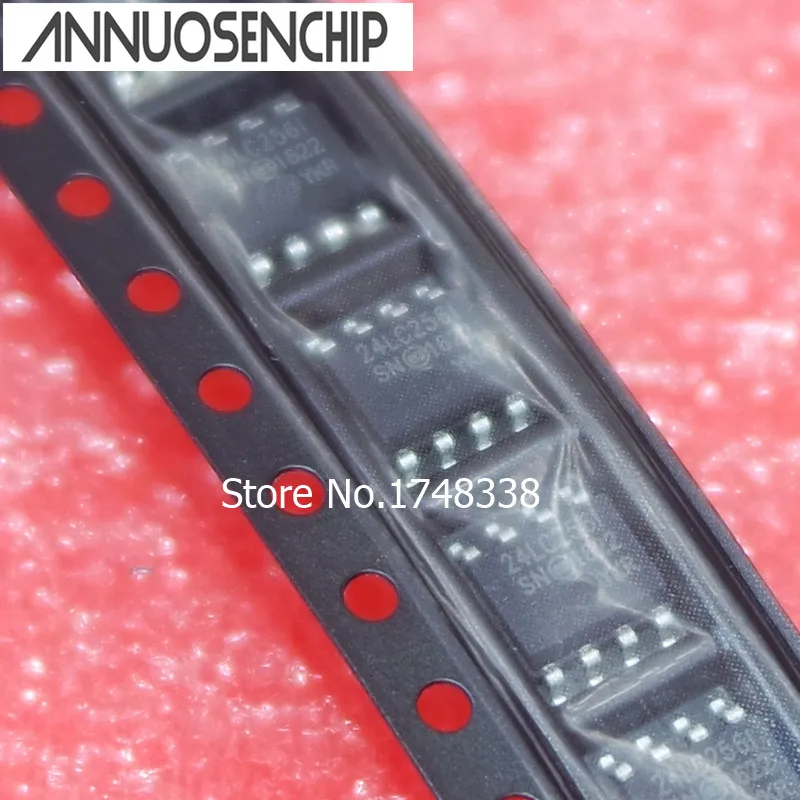 10 шт 24LC256-I/SN SOP 24LC256I SMD 24LC256 SOP-8 PIC24LC256-I/SN