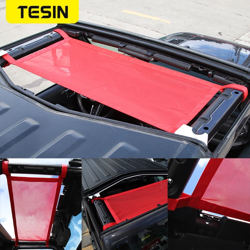 TESIN покрытие для крыши машины Jeep Wrangler автомобильная верхняя крышка груза
