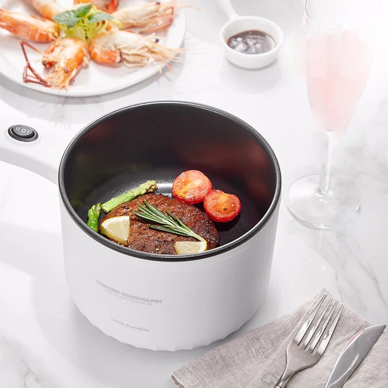 Электрическая сковорода 220 В из нержавеющей стали мини мультифункциональная