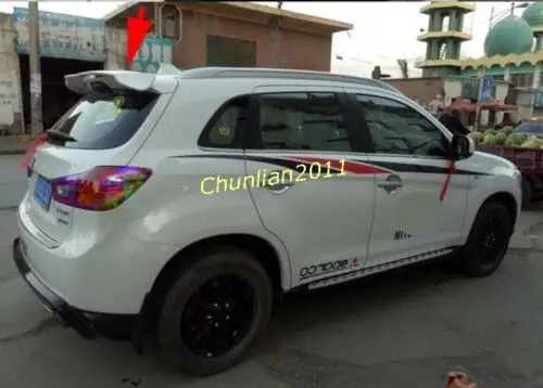 Задний спойлер крыло для 2010 2020 Mitsubishi Outlander Sport ASX ABS модель багажника губа