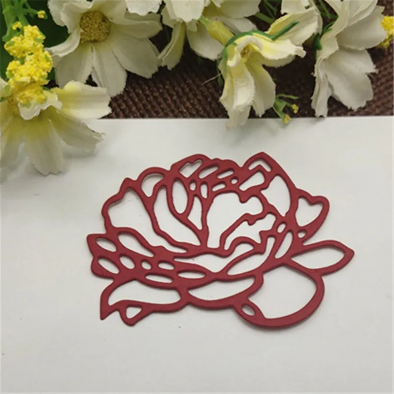 Металлические режущие штампы Love Flower трафареты для рукоделия скрапбукинга