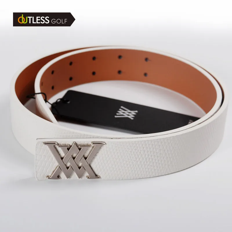 Ремень для гольфа мужчин и женщин рельефный ремень из воловьей кожи | Спорт