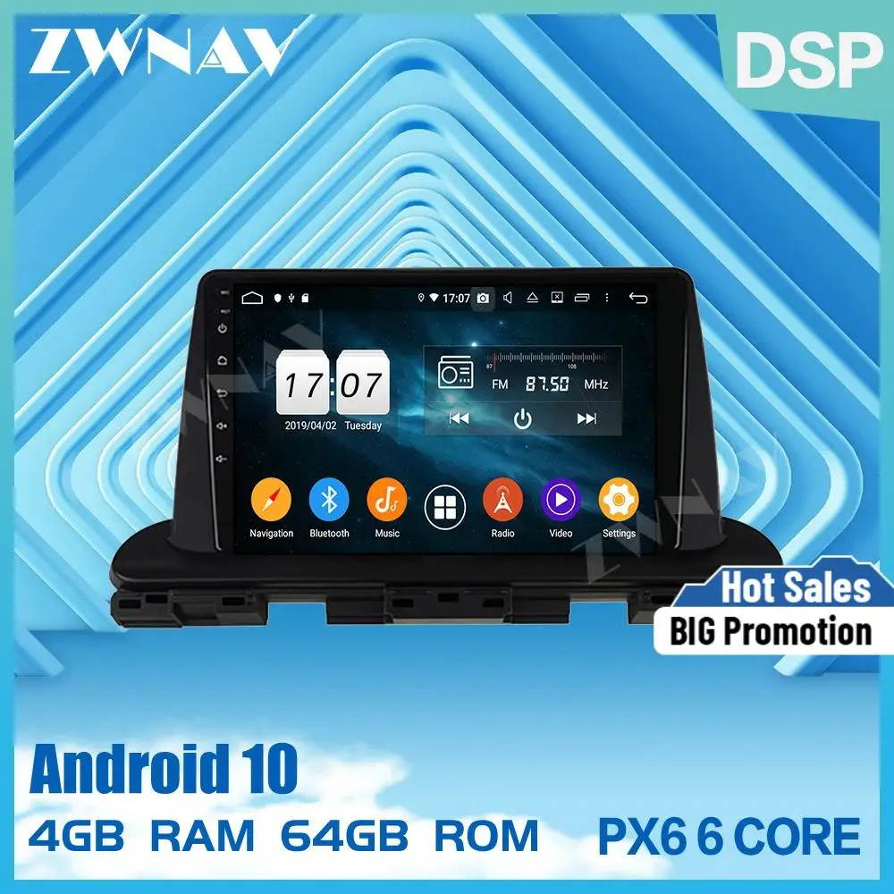 2 din IPS экран Android 10 0 Система Автомобильный мультимедийный плеер для Kia Seltos 2016 +