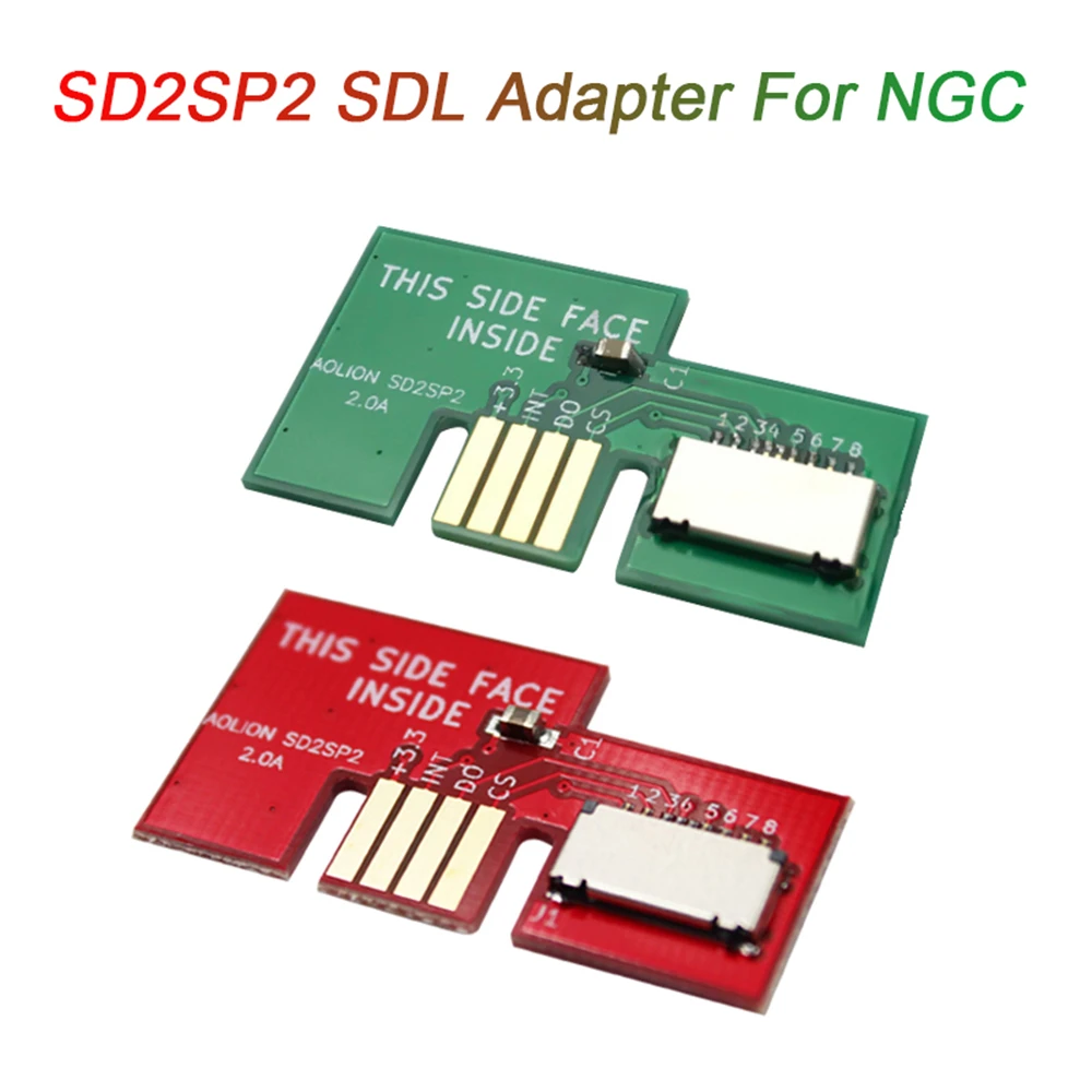 Адаптер карты памяти Micro SD TF 1 шт. картридер для GameCube SD2SP2 SDLoad SDL профессиональный
