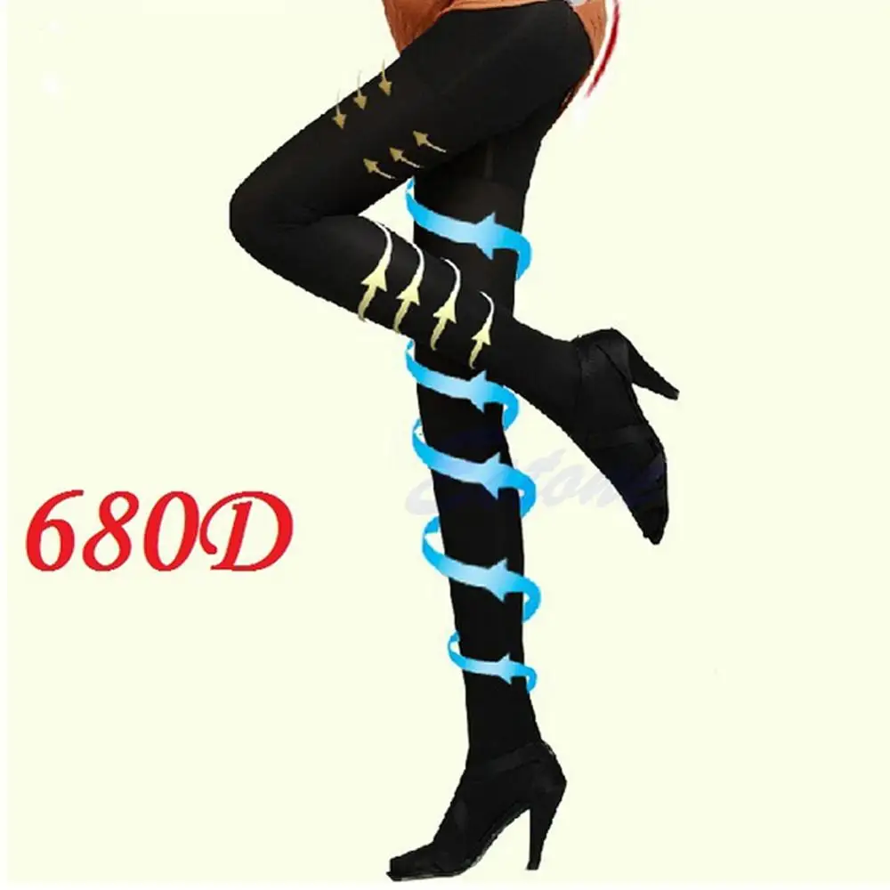 

Women Slim Beauty Leg Shape Compression Burn Fat Thin SocksPantyhose Stock ing