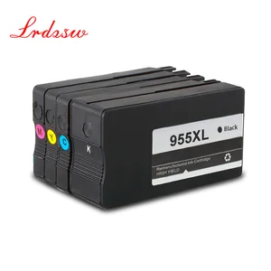 compatible for hp955 955 xl 955xl ink cartridge for hp officejet pro 7720 7740 8710 8715 8720 8730 8740 8210 8216 8725 printer free global shipping