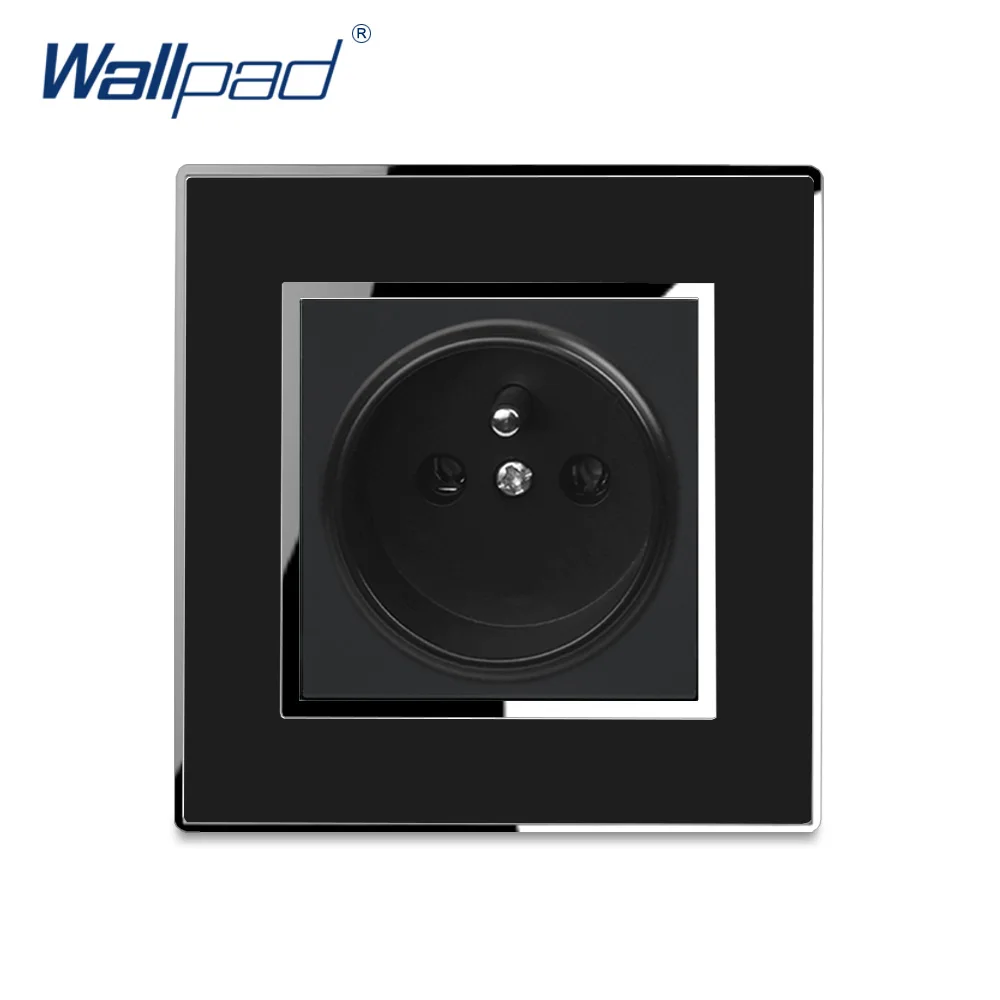 Розетка электрическая Schuko Wallpad 2 контакта 16 А 110 250 В|french wall socket|eu socketeu ac |