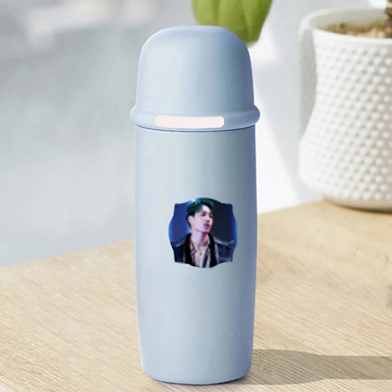 Новинка модная наклейка EXO на 12 листов клейкая бумага в виде хлопьев канцелярские