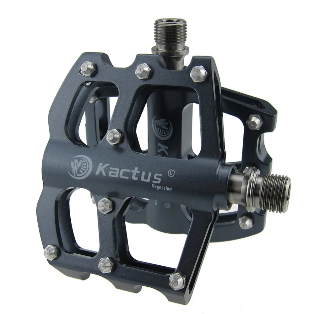 KACTUS сверхлегкий титановый мост MTB велосипедные педали Корпус из магниевого