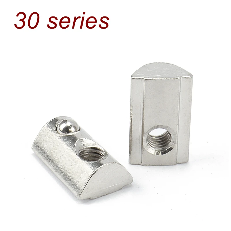 Т пружинная гайка для 3030 алюминиевый профиль полукруглый эластичный пружинный