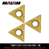 tcmt triangular insert tcmt1102 tcmt110204 tcmt110208 tcmt16t3 tcmt16t304 tcmt16t308 tm carbide insert for ordinary steel parts